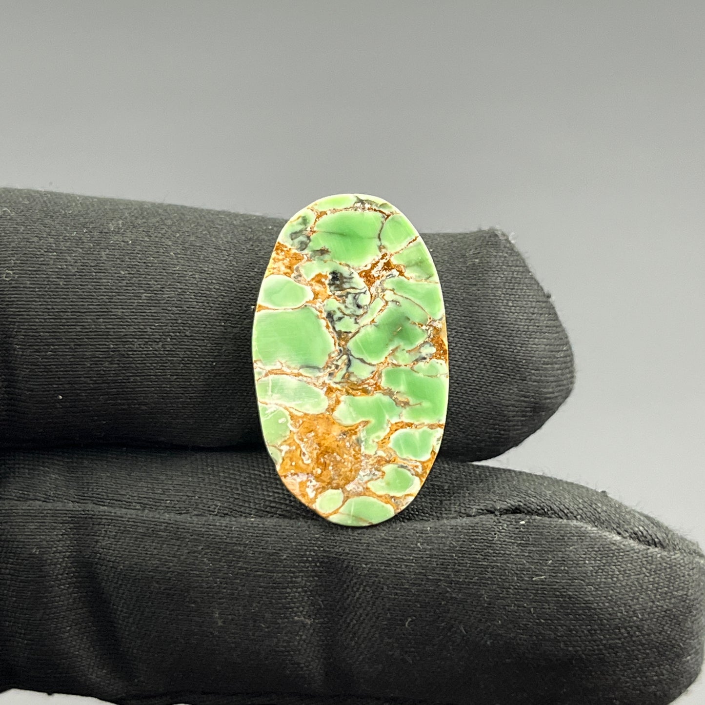 Variscite Green Turquoise Cabochon - Oval
