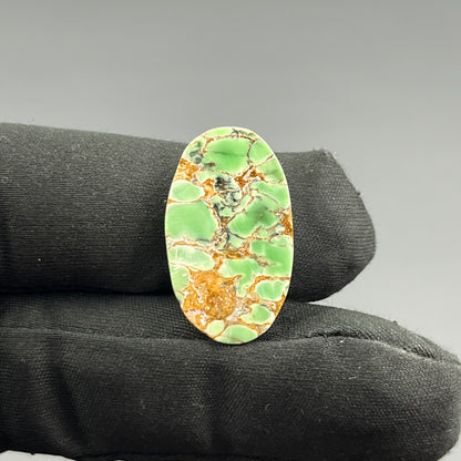 Variscite Green Turquoise Cabochon - Oval