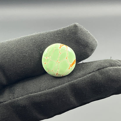 Variscite Green Turquoise Cabochon - Round