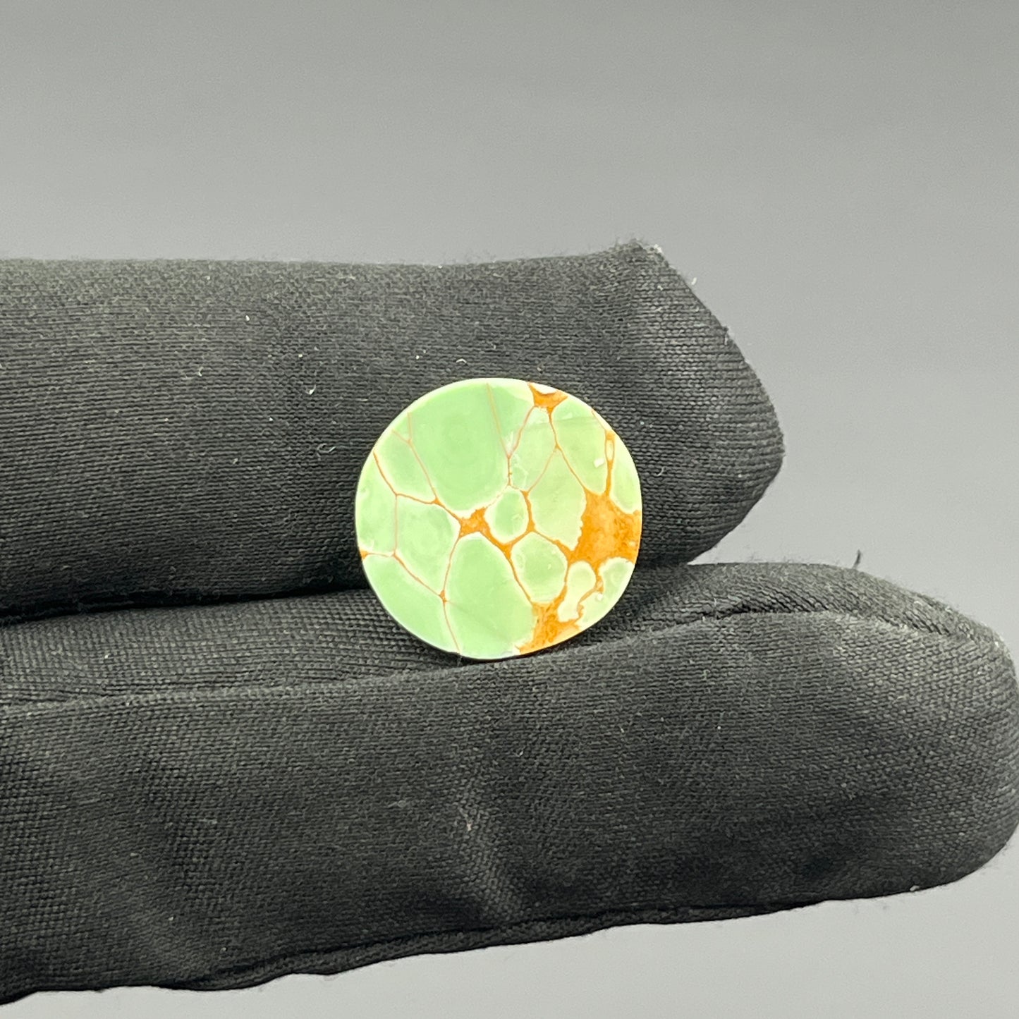 Variscite Green Turquoise Cabochon - Round