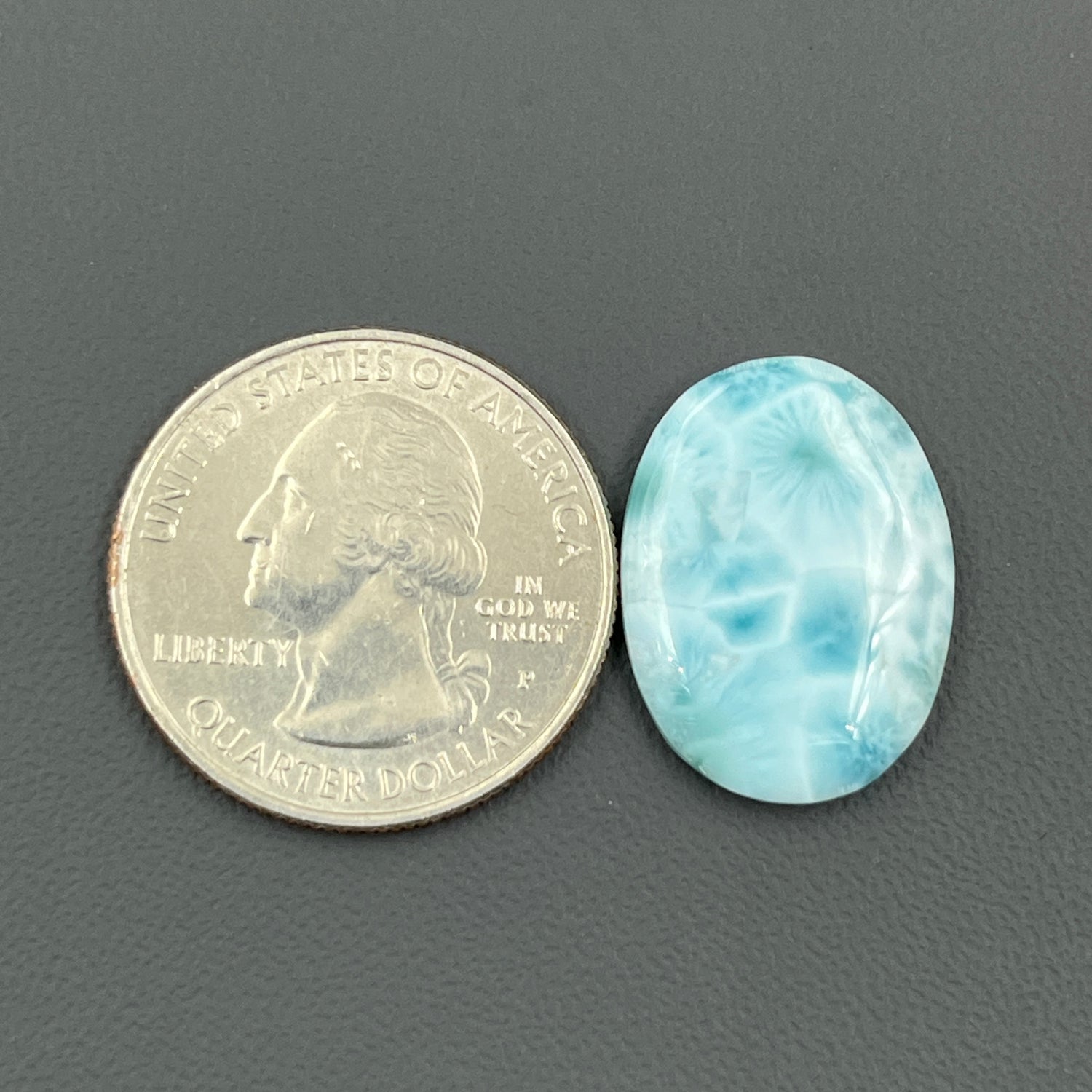 Top Quality Larimar- Loose Cabochon - Oval