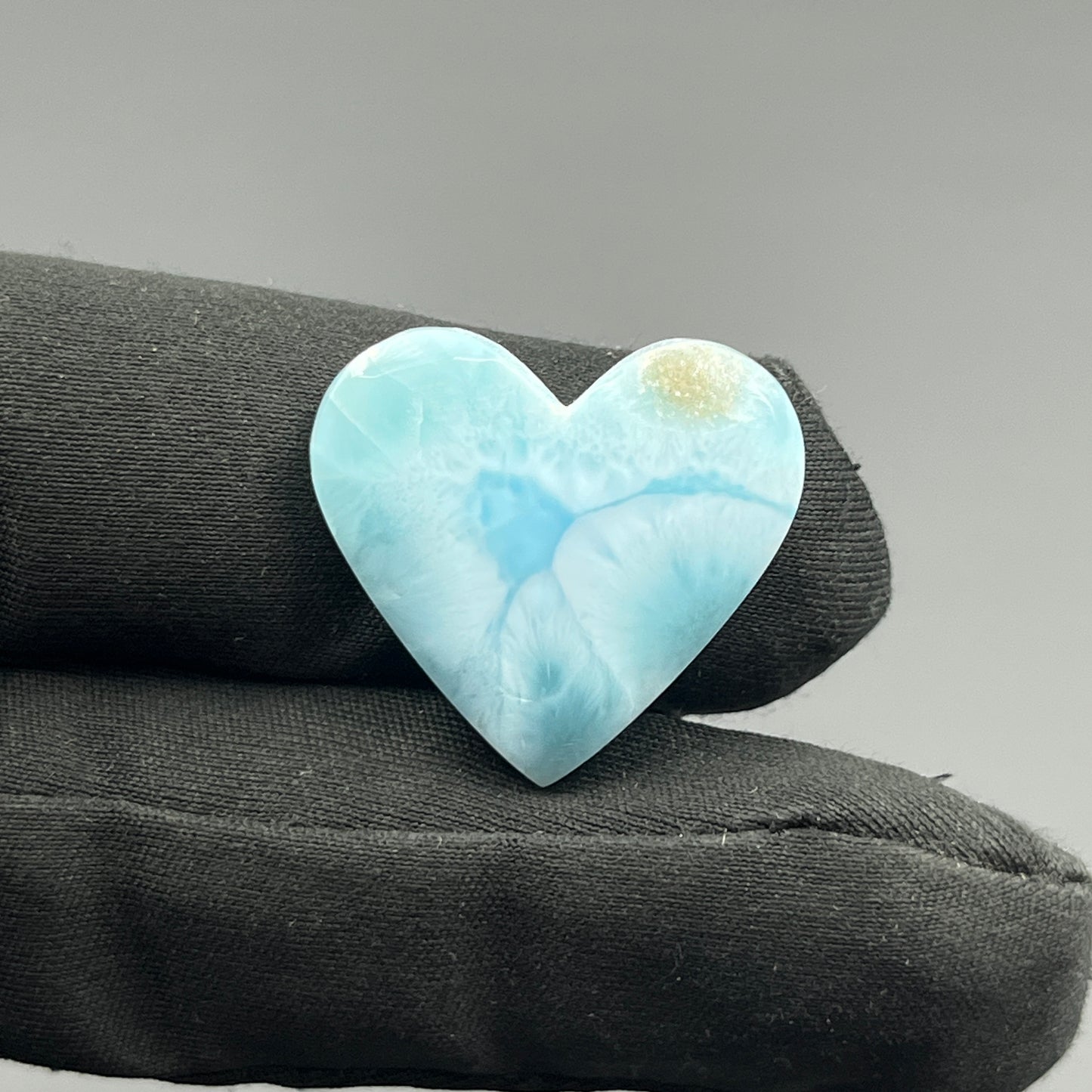 Top Quality Larimar- Loose Cabochon - Heart