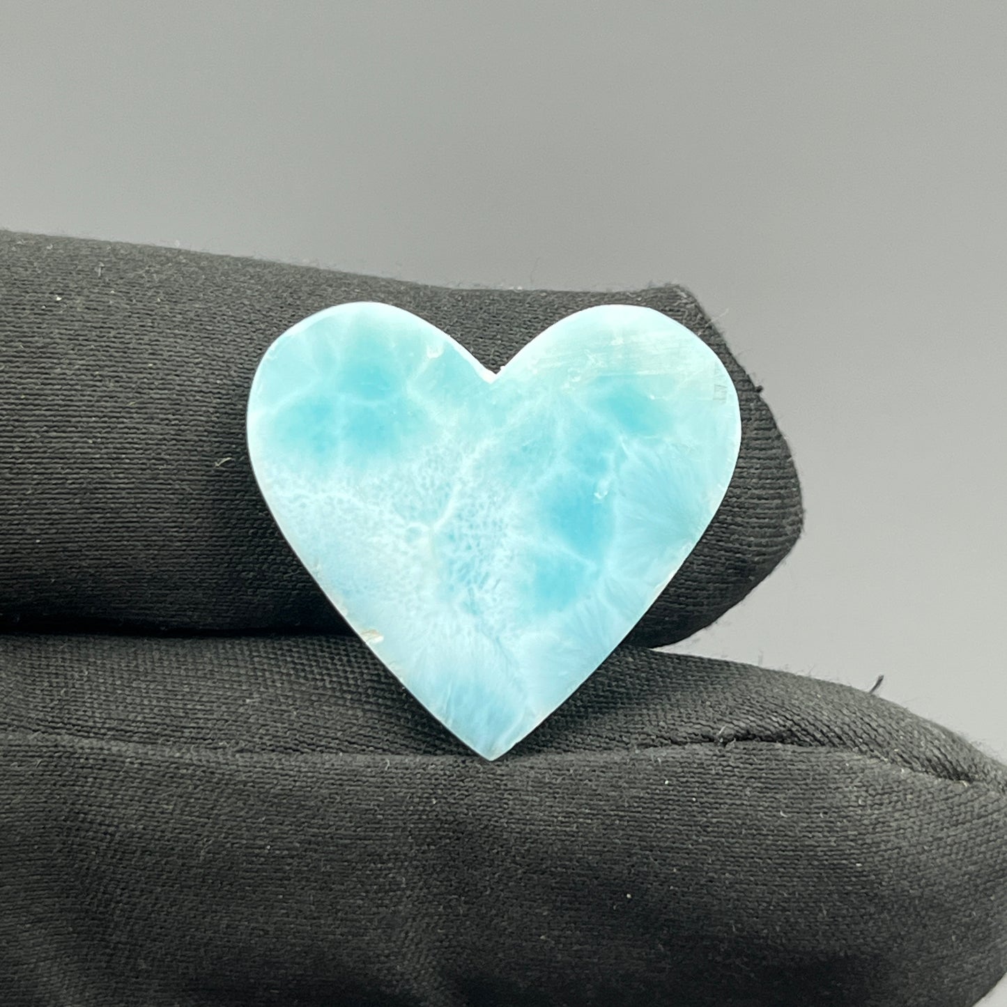Top Quality Larimar- Loose Cabochon - Heart