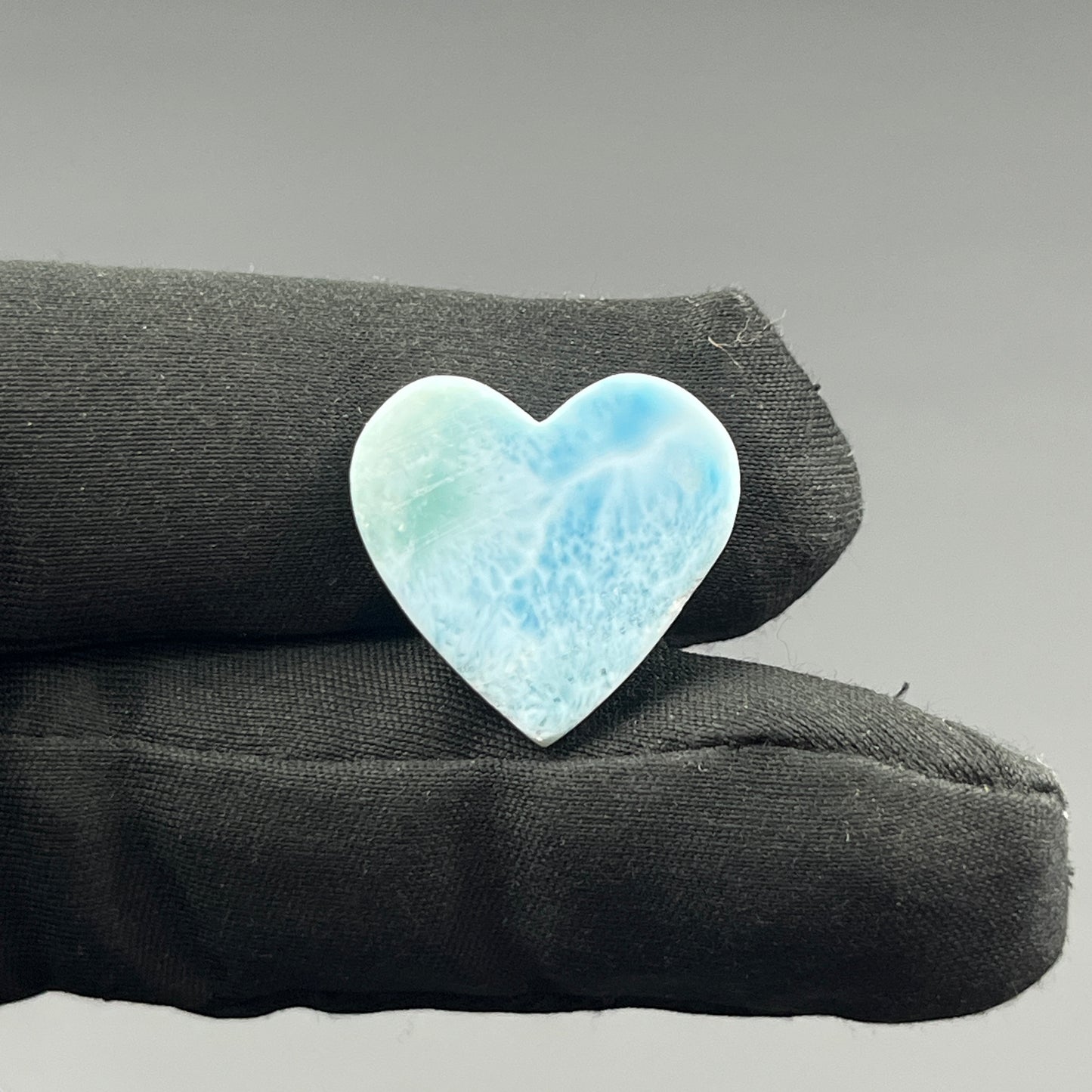 Top Quality Larimar- Loose Cabochon - Heart