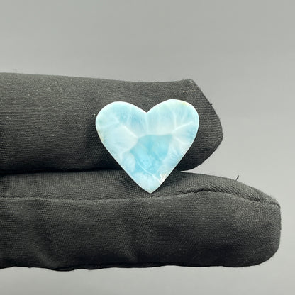 Top Quality Larimar- Loose Cabochon - Heart