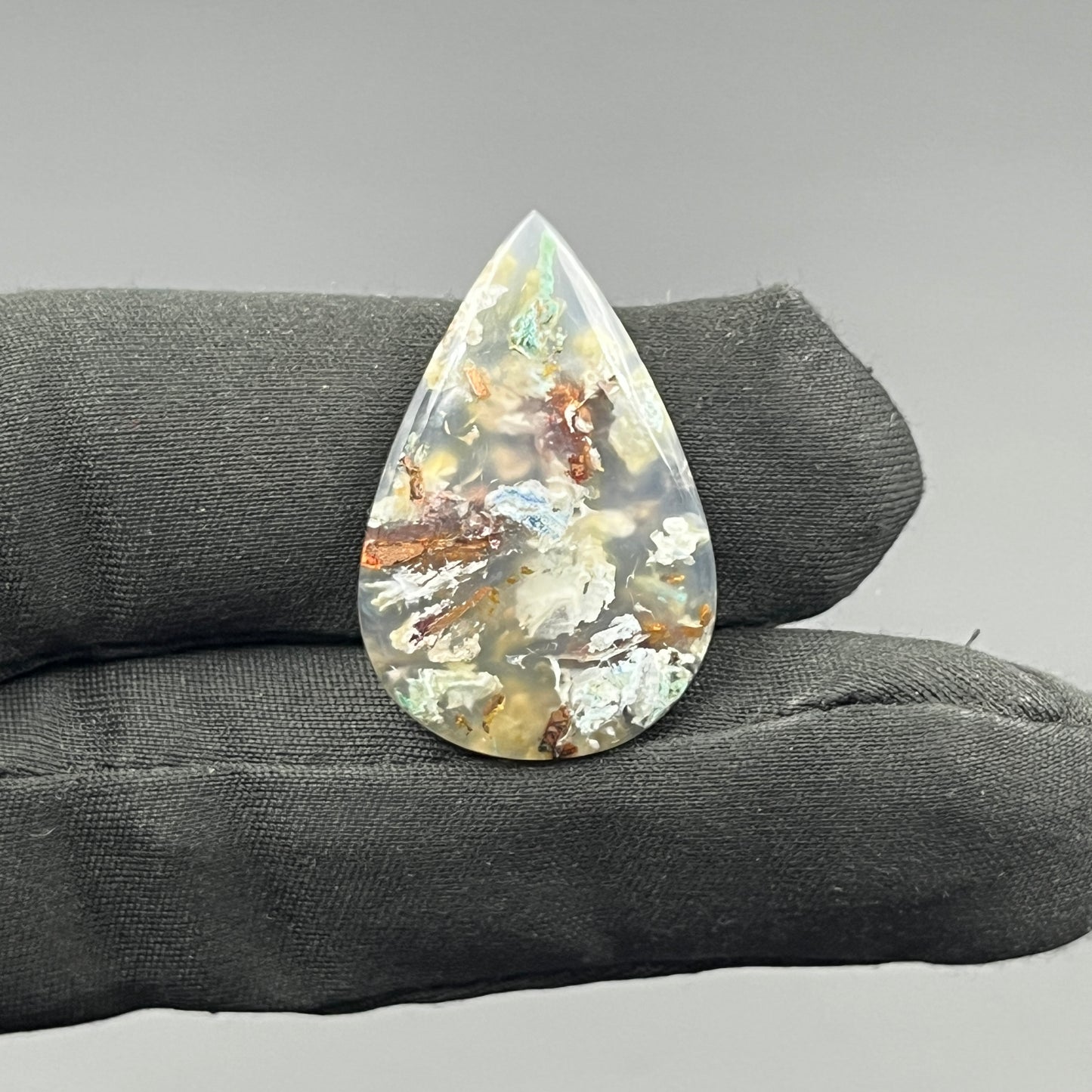 Top Quality Native Copper - Loose Cabochon - Teardrop