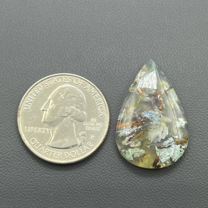 Top Quality Native Copper - Loose Cabochon - Teardrop