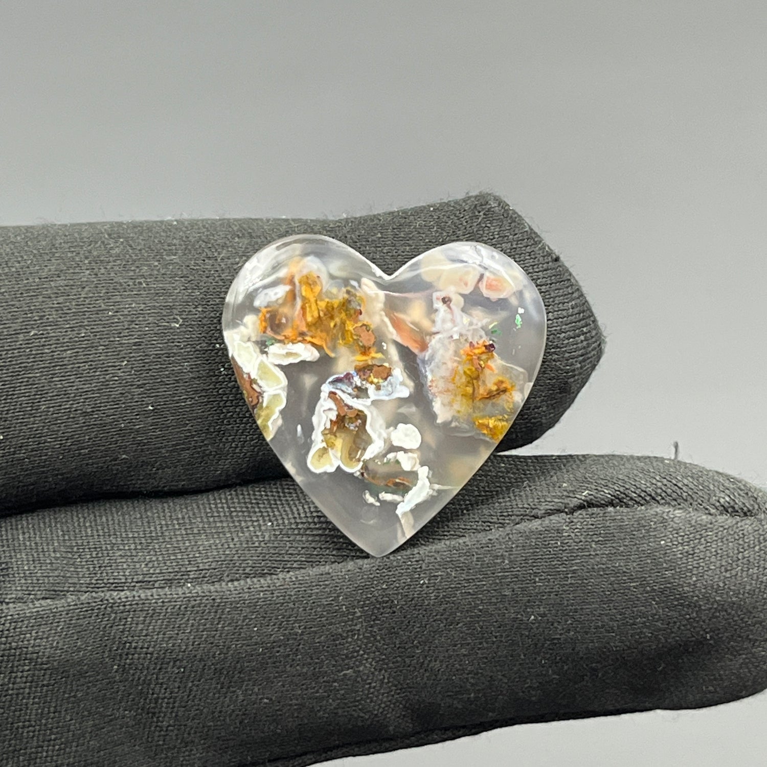 Top Quality Native Copper - Loose Cabochon - Heart