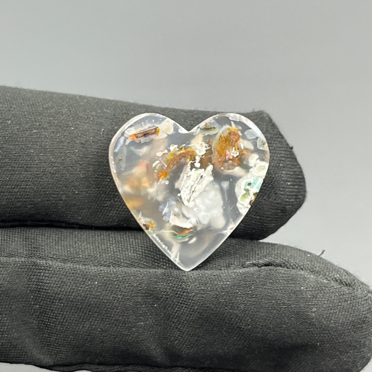 Top Quality Native Copper - Loose Cabochon - Heart